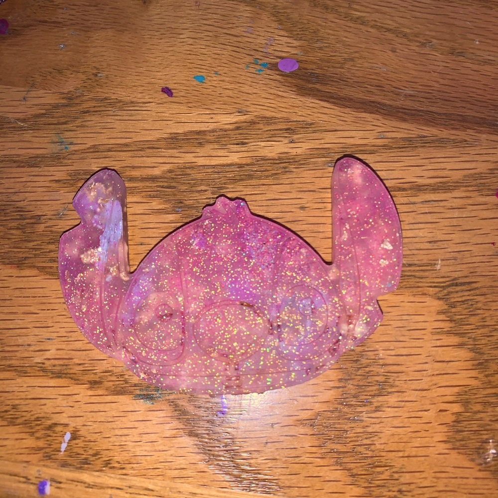 Stich made out of resin